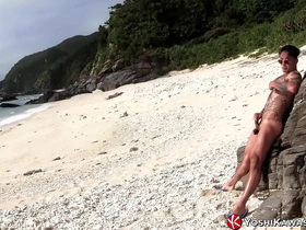Yoshikawasakixxx - japanese yoshi kawasaki jerks off outdoor