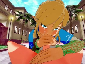 Zelda genshin impact yaoi - link x tartaglia pov handjob blowjob and fucked - japanese asian manga anime game porn gay