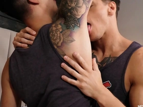 Nextdoorbuddies - tattooed muscle duo devour one another